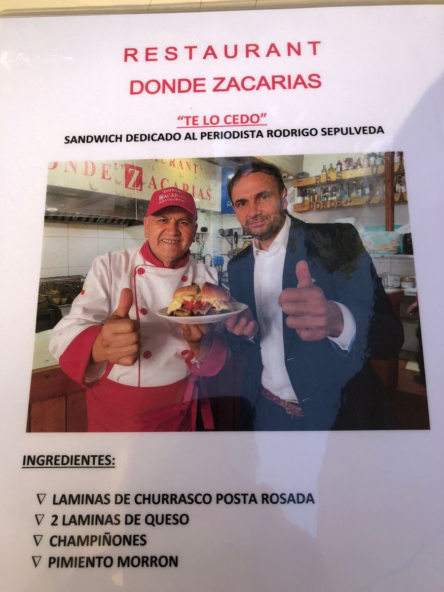 Un honor !! Muchísimas gracias por el cariño DONDE ZACARÍAS ❤️❤️.
Quedó buenísimo 💪🏾💪🏾
Carne/queso/champiñón/pimentón.