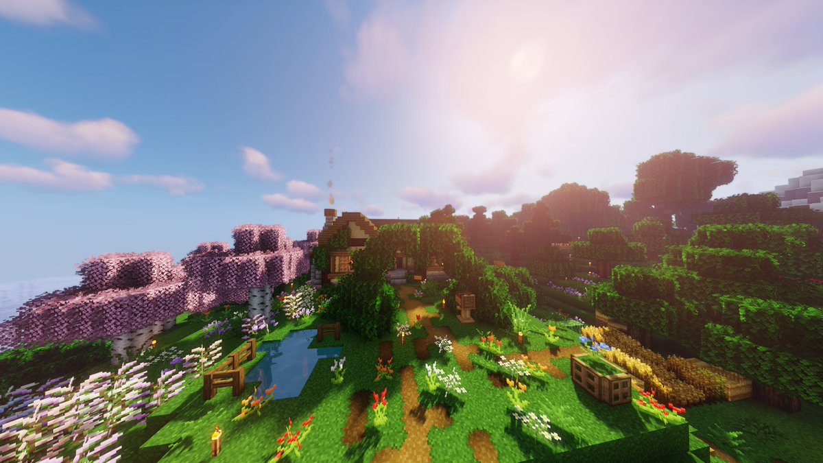 WarpSara's tweet photo. Very much enjoying Singularity SMP lately #Minecraft https://t.co/4eGWHhFvNQ