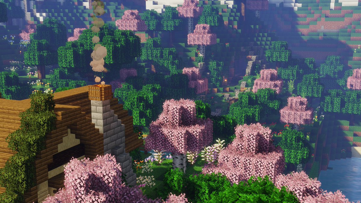 WarpSara's tweet photo. Very much enjoying Singularity SMP lately #Minecraft https://t.co/4eGWHhFvNQ