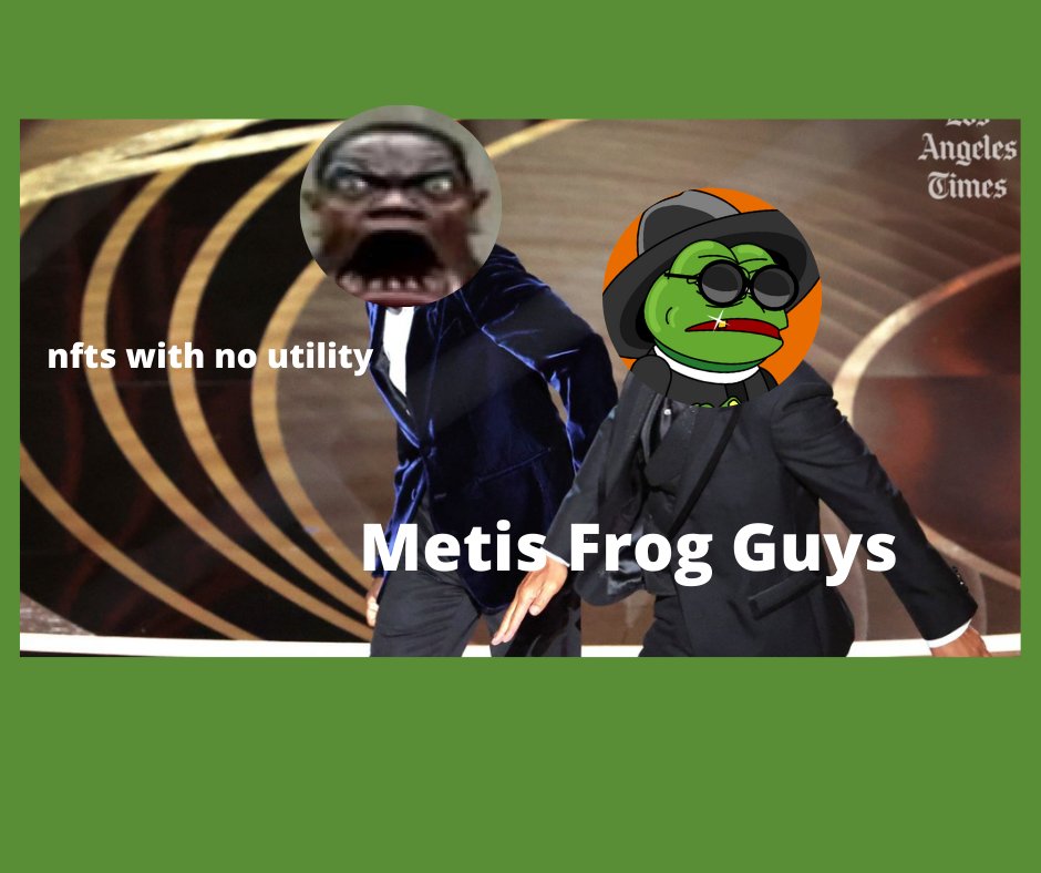 FrogMetis's tweet image. Too soon? 
  #AndromedaToadz 
 #NFT #metisdao #Metis #Memes