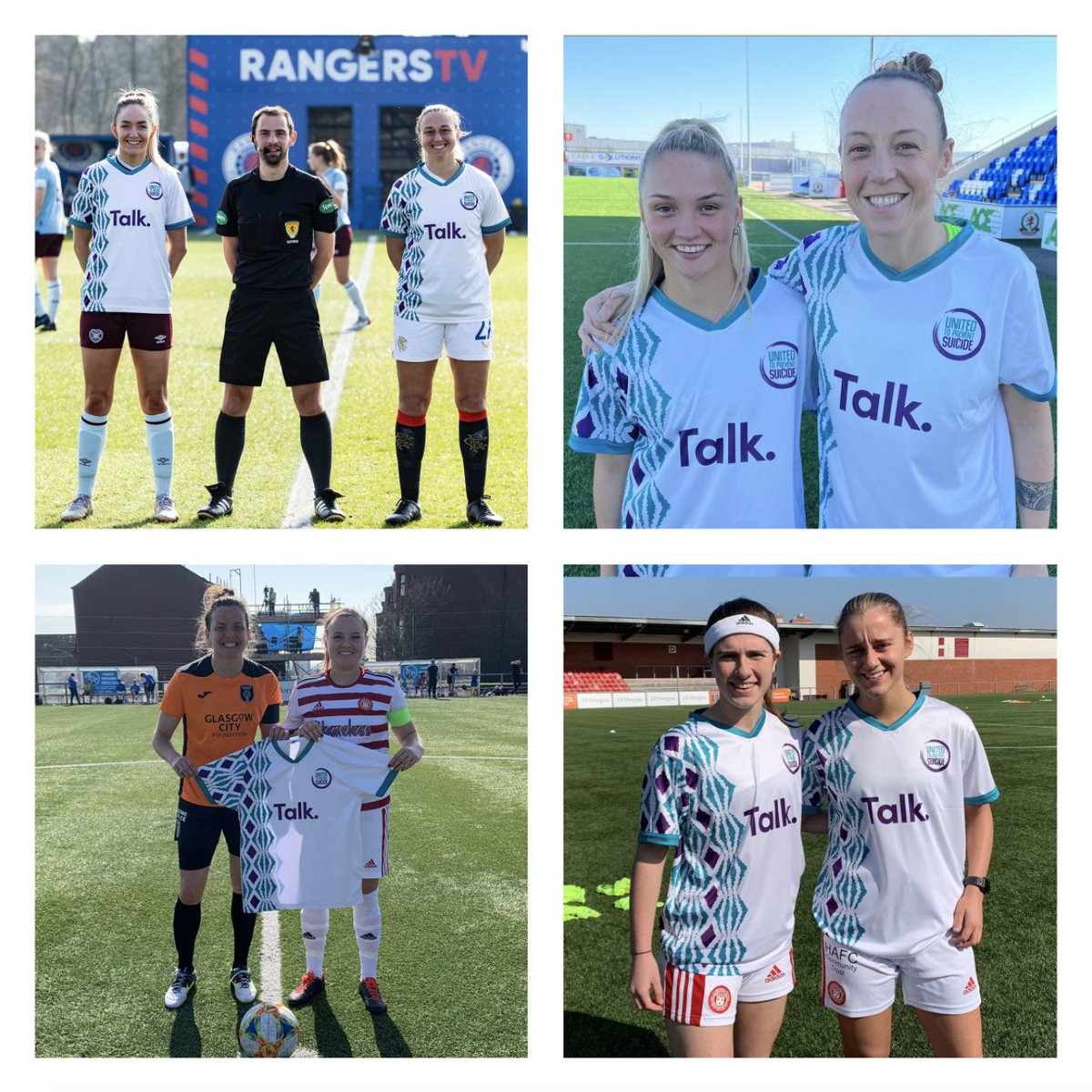 _FCUnited's tweet image. 💜 𝙏𝙊𝙂𝙀𝙏𝙃𝙀𝙍, 𝙒𝙀 𝘾𝘼𝙉 𝙈𝘼𝙆𝙀 𝘼 𝘿𝙄𝙁𝙁𝙀𝙍𝙀𝙉𝘾𝙀 💚

Huge thanks to teams all across the @SWPL who came together to show support for FC United this weekend.

We are all #UnitedToPreventSuicide.

Talk. Listen. Save Lives.