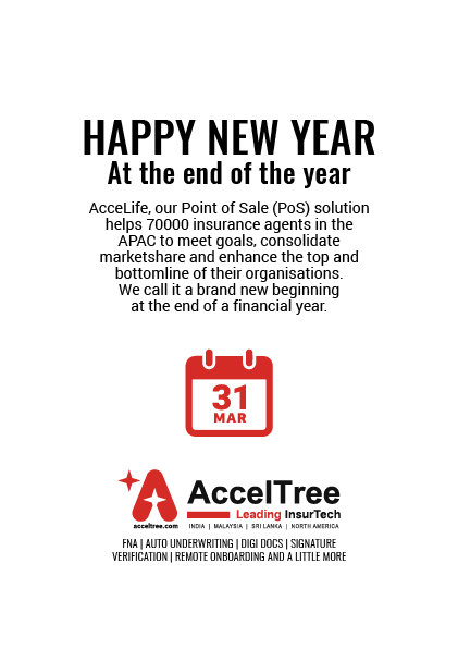 AccelTree's tweet image. Happy New Year At the end of the year

#insurance #insurtech #bfsi #leadinginsurtech #yearend #financialyearend