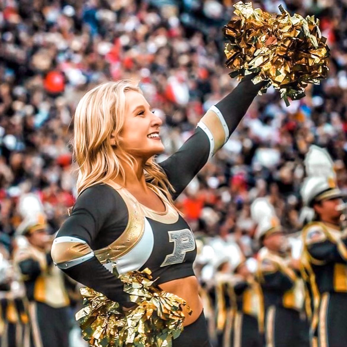 The Purdue Golduster Dance Team tweet media