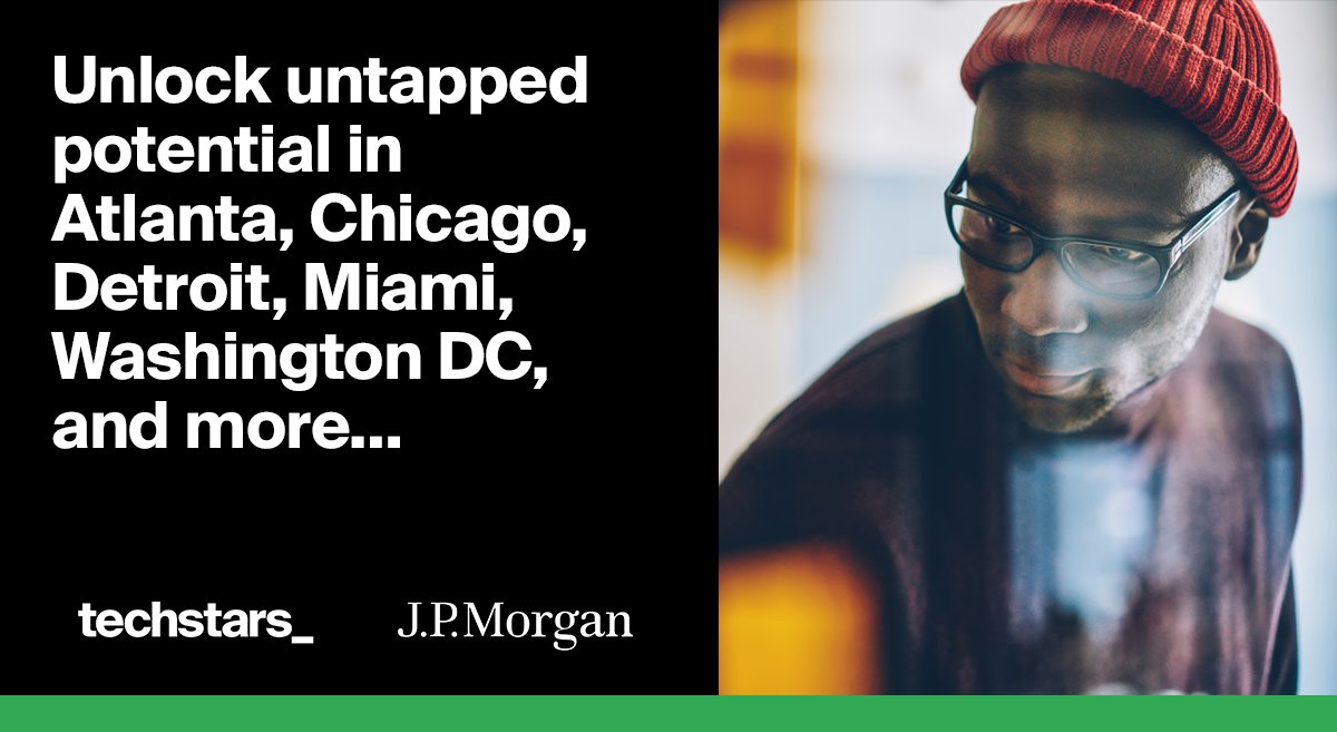Unlocking untapped potential ✨ In partnership with <a href="/jpmorgan/">J.P. Morgan</a>, we’ll invest $80M to provide 400+ diverse companies across 9 U.S. cities with mentorship, customized programming, and access to capital over the next three years. Learn more &amp; apply now: tsta.rs/WWfm50ItLg3