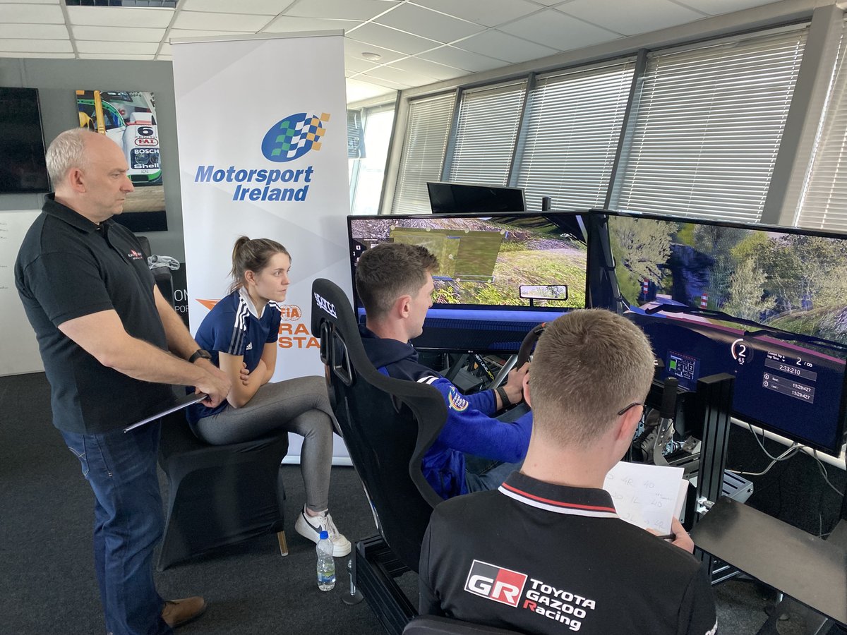 We are delighted to be working once again with the Motorsport Ireland Rally Academy team today. #MondelloPark #motorsportIreland #RallyAcademy #DigitalMotorsports