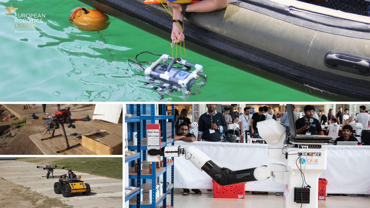 📢Calling all #roboticsteams... new details added for our upcoming Consumer and Emergency tournaments as part of our ERL 2022 season! 

A range of competitions and opportunities for teams to get involved 🤖 Find full dates &amp; details at robotics-league.eu