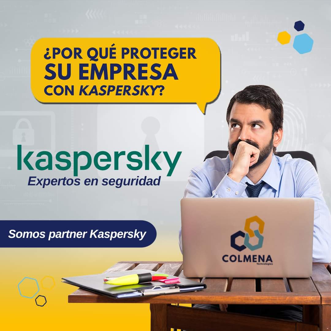 Colmenatech's tweet image. Kaspersky tiene las mejores opciones de protección, tanto para Virus, Malware, Troyanos, Gusanos altamente peligrosos en la red, como en la detección de posibles amenazas que afecten sus datos o archivos sensibles. 

Conversemos.

#Antivirus #SeguridadInformática #TeamColmena