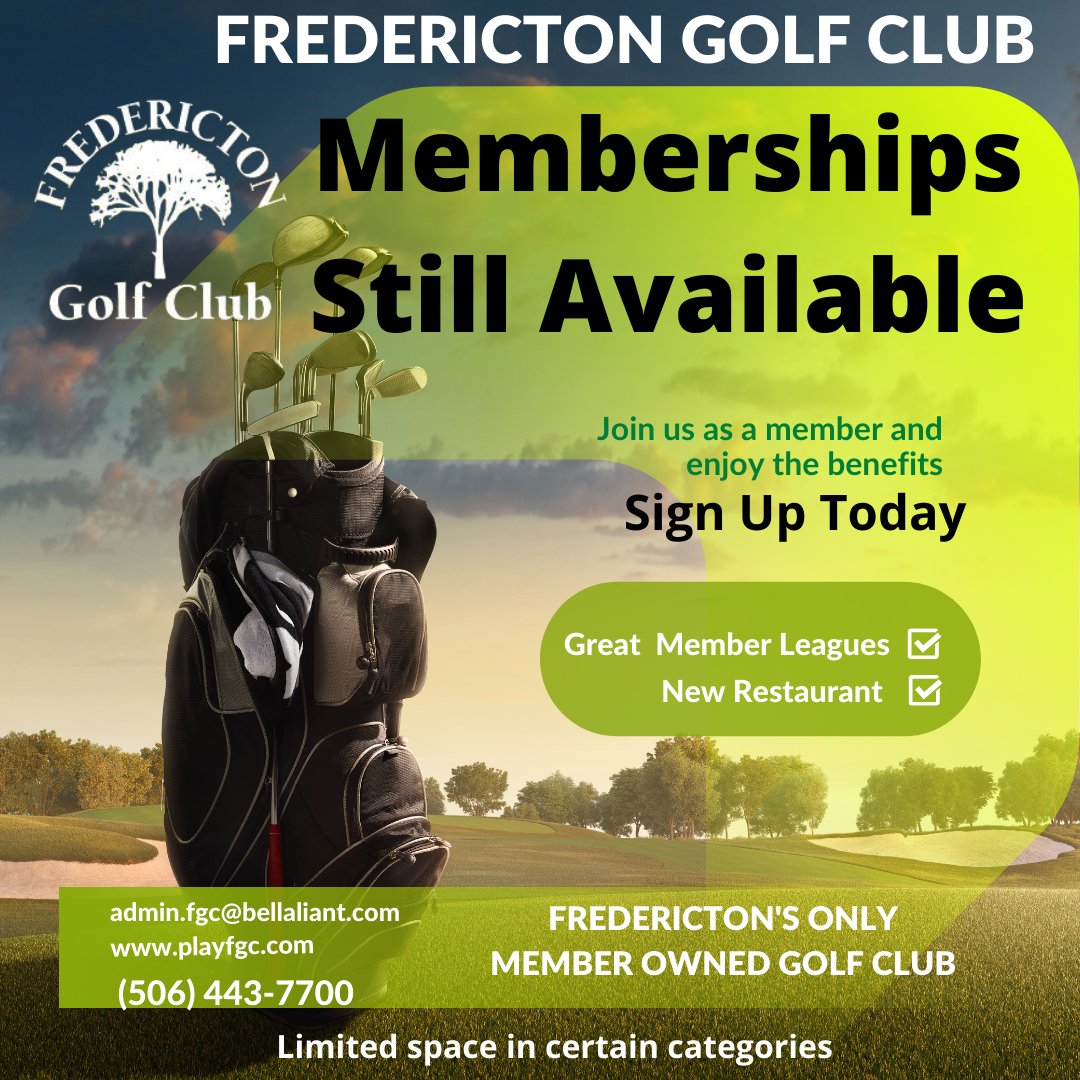 Fredericton Golf Club tweet media