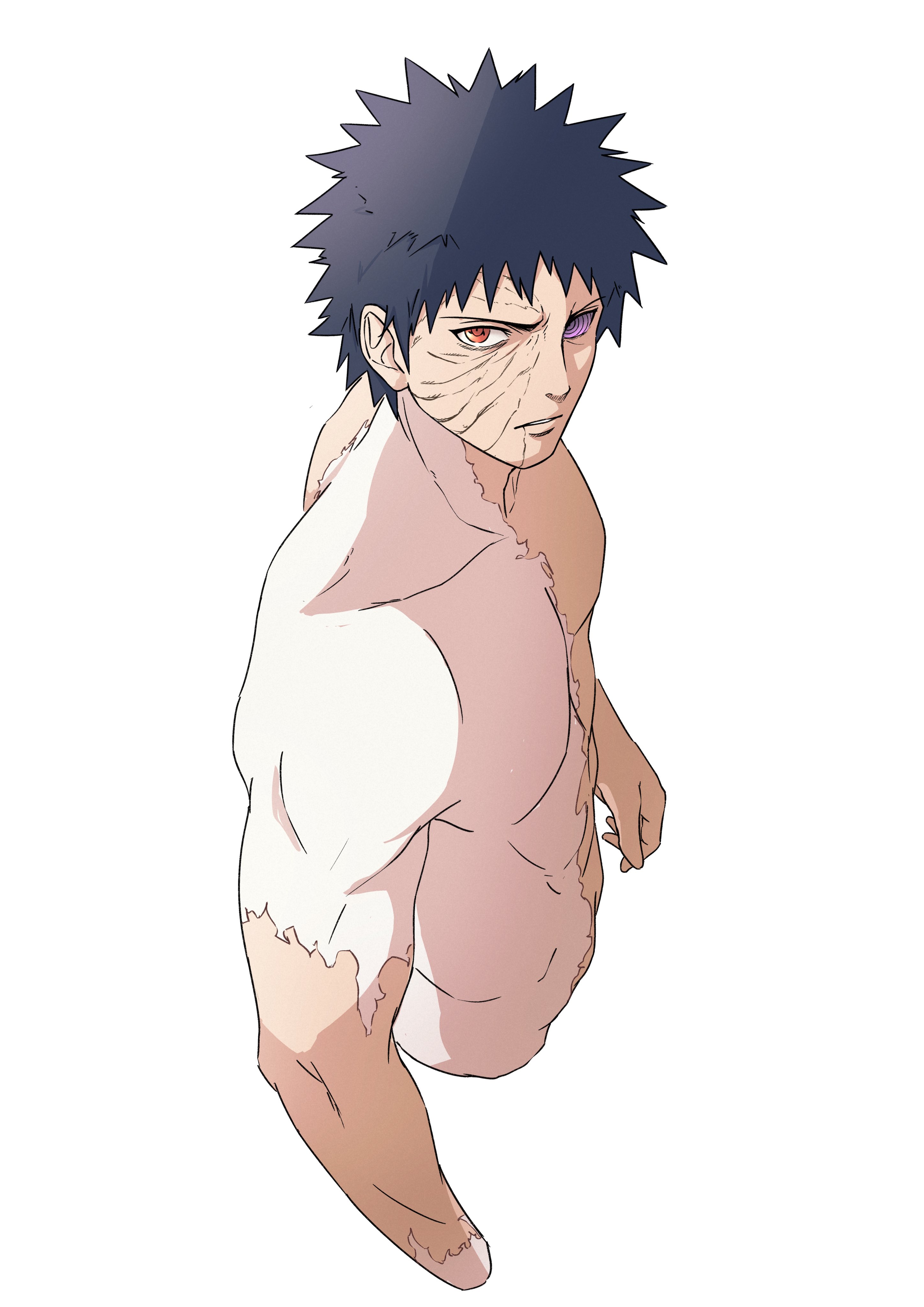 ニシヅキ シノ お題箱より Naruto うちはオビト 描かせて頂きました 個人的にもオビト回大好きです Naruto イラスト T Co B5qex2ungy Twitter
