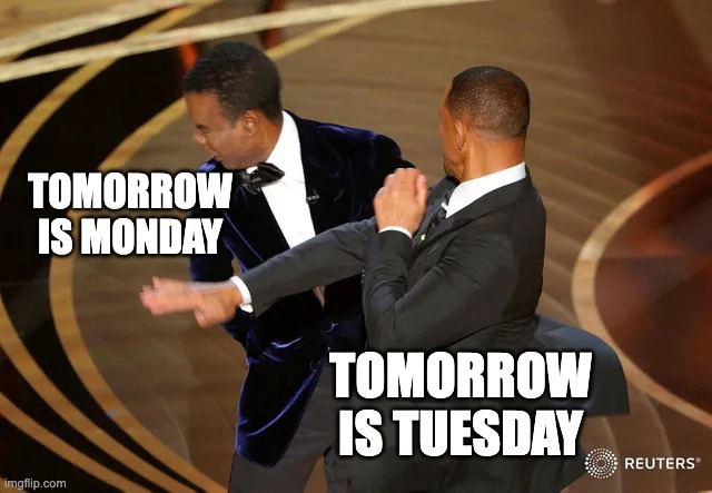 FolderFrensNFT's tweet photo. tomorrow is Tuesday - @garbagefriends https://t.co/OT2YdJ9RGB