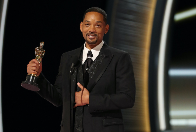 GretaGrace20's tweet photo. @TheAcademy "The Academy does not condone violence of any form."

We reward it. https://t.co/BcaVBBIc76