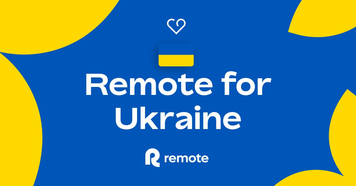 edwardfowler_'s tweet photo. .@Remote has pulled together info to help guide any displaced Ukrainian citizens. Resources around relocation, working remotely or finding remote work jobs + orgs providing support across Europe. Please share with your networks: https://t.co/szRg12XDjE #supportukraine #remotework https://t.co/mYck0NgQuQ