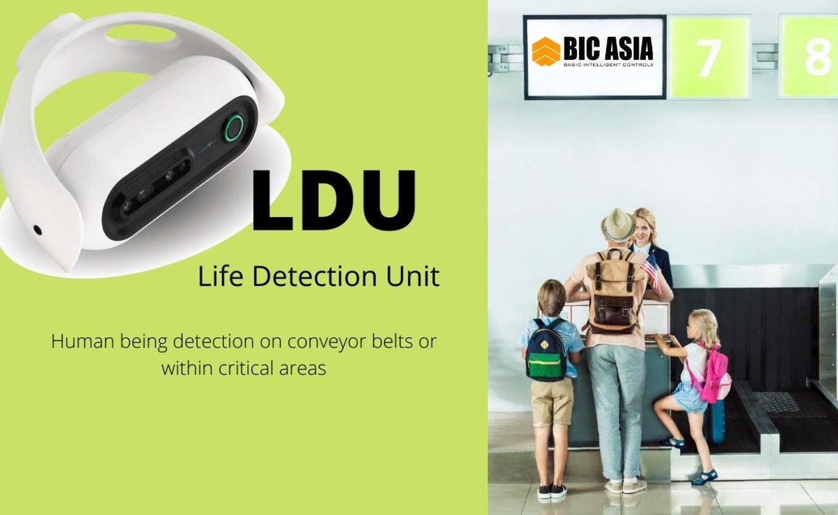 LDU (LIFE DETECTION UNIT)
 bicasia.in
LDU was designed to deal with a very specific airport safety problem: the possible dangerous unnoticed or unauthorized passage of people on the conveyor belts 
#baggagehandlingsystem #safety