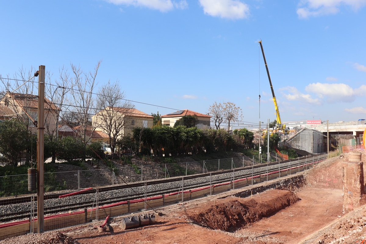 KarimTouati_'s tweet photo. La halte de Toulon Ste Musse sera mise en service le 13/12/22. En janvier, @ConnectGares et @SNCFReseau ont démarré la construction de cette nouvelle gare qui sera la 2ème de la ville. 11,2M€ cofinancés par @Prefet13 @MaRegionSud @Departement_Var @metropoleTPM et @SNCFReseau https://t.co/2pCW7hN4TX