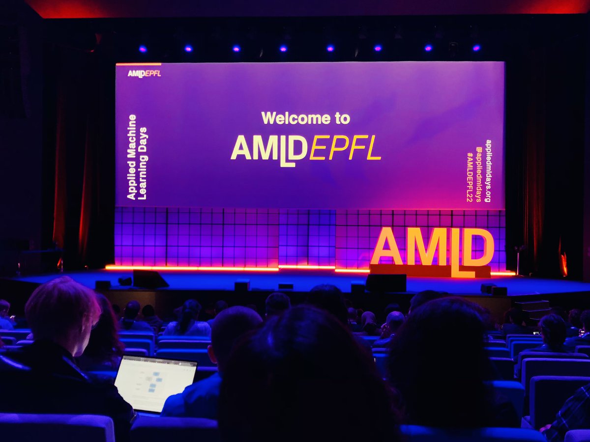 natonboat's tweet photo. looking forward to 3 days of intensive learning and academia-industry discussions at @appliedmldays #AMLDEPFL22 https://t.co/lXVnsYUBJN