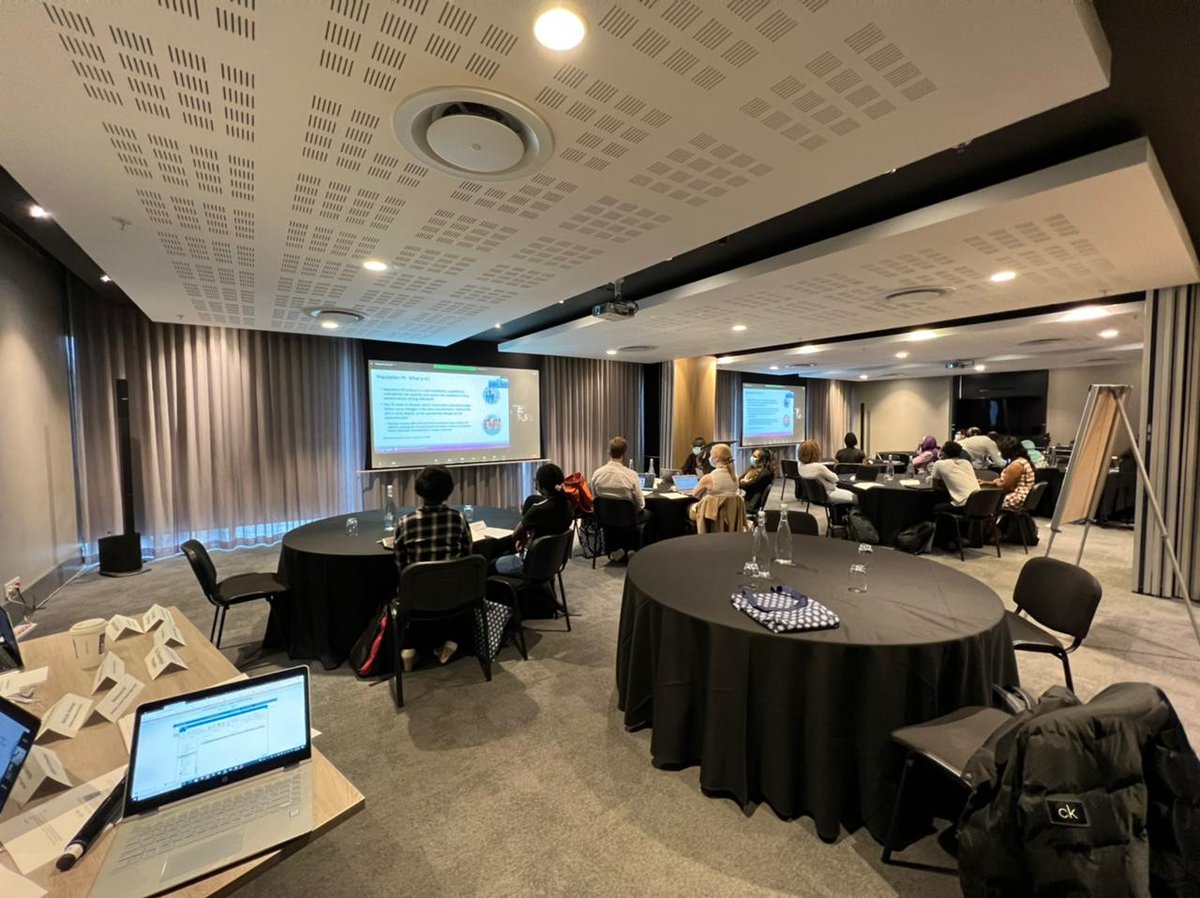 WCoP2022's tweet photo. #WCoP2022 week is here! wasting no time our first two workshops have kicked in. Our introductory population PK training workshop, sponsored by #Cognigen®️ @SimulationsPlus, is in full swing. #Pharmacometrics #PKData #Nonmem @pmxafrica https://t.co/HLZ9tiP19p