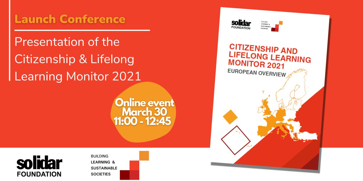Solidar_EU's tweet photo. ๐ขJoin us on Wednesday 30 March for the launch event of the #CLLMonitor 2021!
We will present the main finding of the publication on environmental sustainability & education๐
Register here๐๏ธ
https://t.co/4oGw2EC19y https://t.co/ppHbj64VUB
