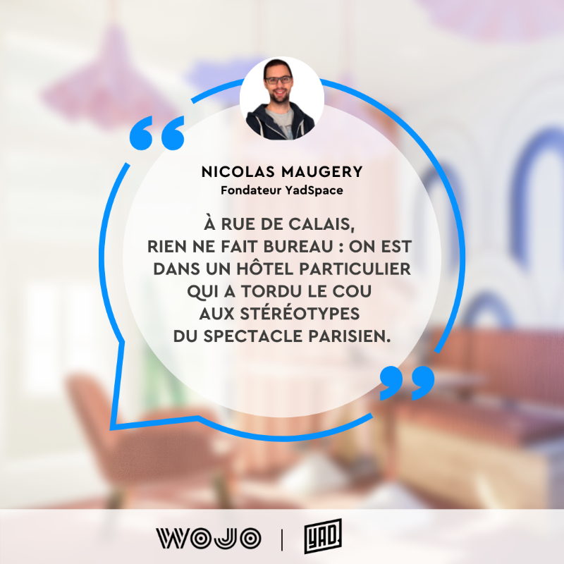 Vos futurs bureaux font leur show rue de Calais à Paris 9, avec un parti pris #design inattendu !

🎙️ <a href="/nicolas_maugery/">nicolas maugery</a>, fondateur de l'agence #YadSpace, vous raconte tout  ⬇️