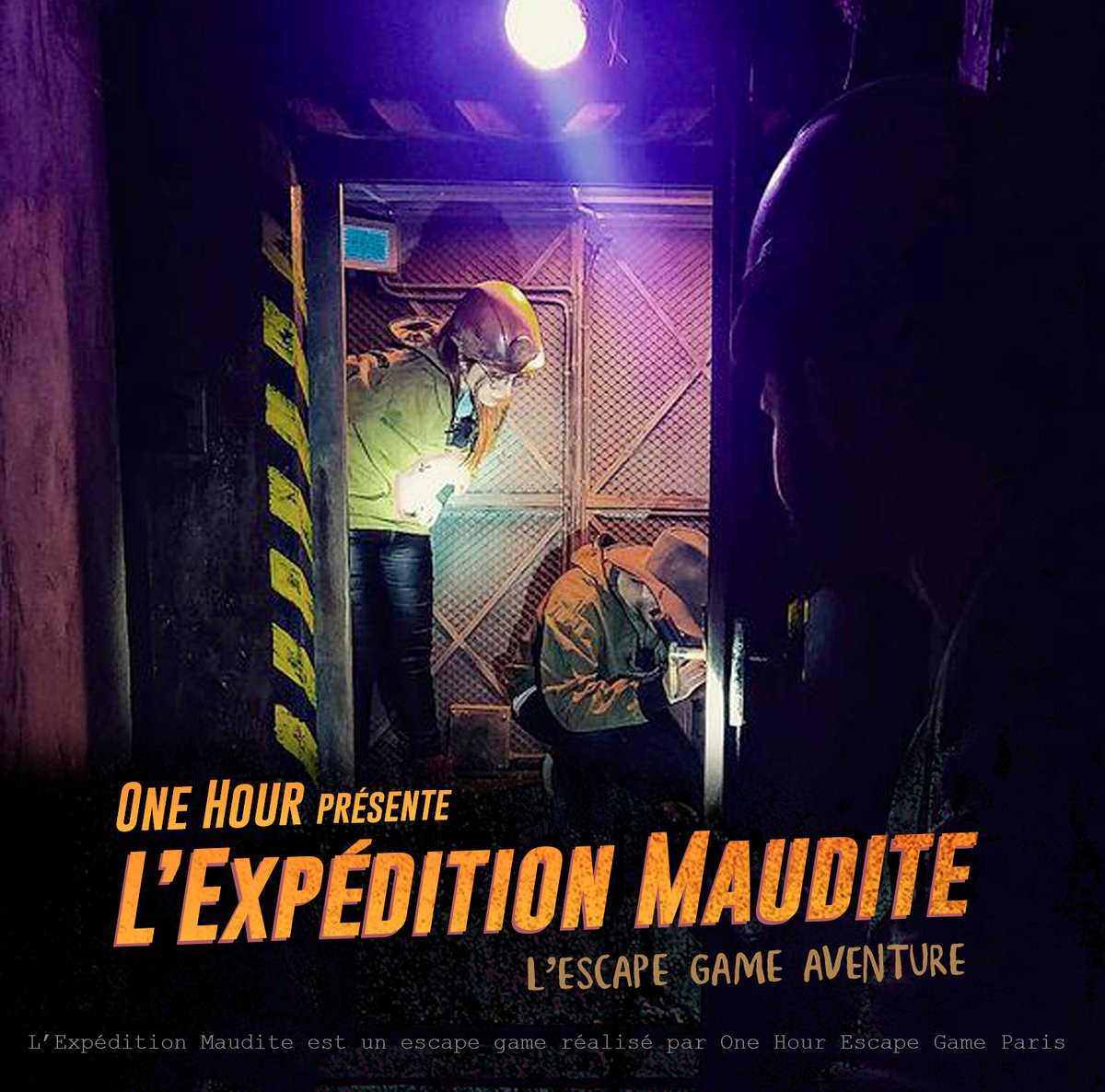 OneHour_escape's tweet image. Oyez, oyez ! 🎉
Nous commençons à ouvrir officiellement des créneaux pour notre dernière salle : L&apos;Expédition Maudite ! 🤠
Un nouvel escape game placé sous le signe de l&apos;aventure.

➡️ Réservation en ligne one-hour.fr/expedition-mau…