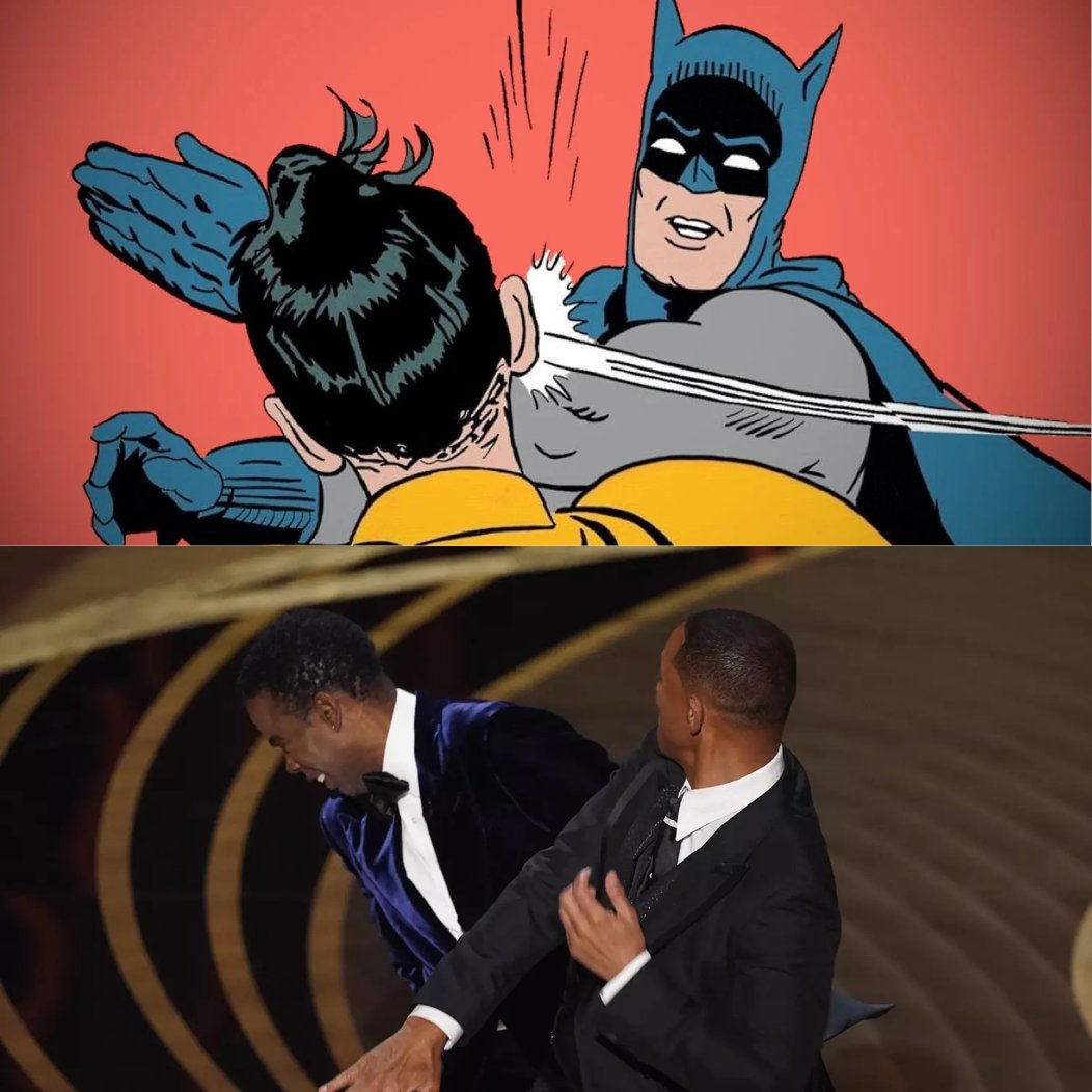 oltodo's tweet photo. What happens when you overuse the Slapping Robin meme #WillAndChris https://t.co/ansdR37RtW