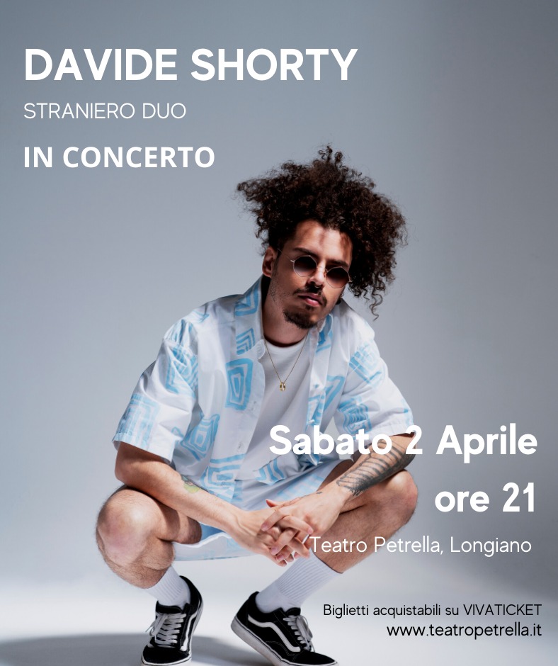 mcmrosso's tweet photo. 𝗗𝗔𝗩𝗜𝗗𝗘 𝗦𝗛𝗢𝗥𝗧𝗬 𝗜𝗡 𝗖𝗢𝗡𝗖𝗘𝗥𝗧𝗢
𝗰𝗼𝗻 𝗦𝘁𝗿𝗮𝗻𝗶𝗲𝗿𝗼 duo
Sabato 2 Aprile ore 21
Teatro Petrella, Longiano
#longiano #concerto #rapper #davideshorty
#teatro https://t.co/MXxt6BKmtd