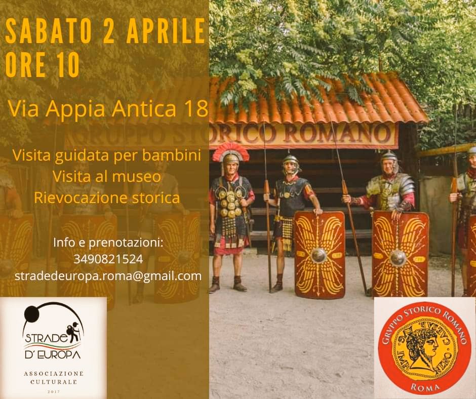 StradeEuropa's tweet photo. 2 Aprile ore 10:00
Via Appia Antica 18 @Gru_Sto_Romano @StradeEuropa https://t.co/bG2WhbYGyp