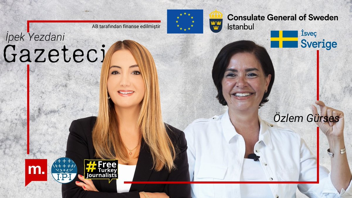 medyascope's tweet photo. 🗞️ Medyascope'un Uluslararası Basın Enstitüsü işbirliğiyle hazırlanan yeni programı "Gazeteci" başlıyor!

🎙️ İpek Yezdani'nin sunduğu "Gazeteci"nin ilk konuğu Özlem Gürses yanıtlıyor:

❝Televizyon mu YouTube mu?❞ 

🕔 Bugün 17:00'de

@OzlemGurses @ipekyezdani @globalfreemedia https://t.co/6whMxedorT