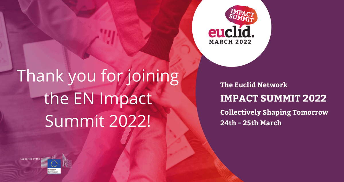 EuclidNetwork's tweet photo. 🟠#ImpactSummit2022 is over and we would like to thank you to all the amazing speakers and participants for hands-on 2 days full of valuable exchanges, knowledge-sharing and calls to action .

Stay tuned as we will be sharing insights and takeaways from the event✨ https://t.co/fNWajtThyq