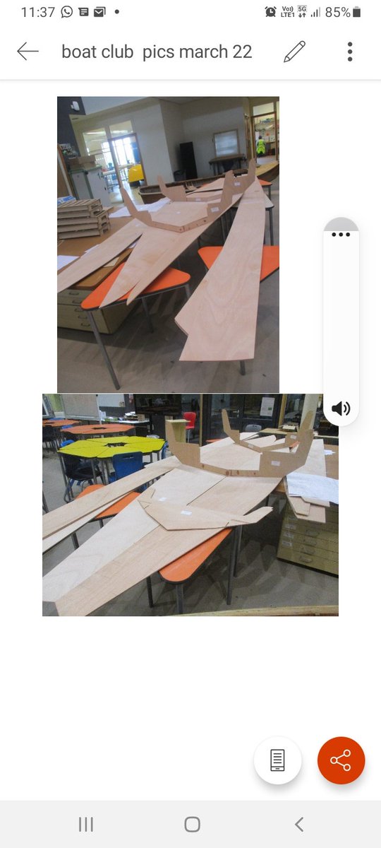 OarsomeChance's tweet photo. Great to see our friends @CowesEC building boat numbers 3 and 4 #OC16 #rowing #skiffs @selwayfisher and Oarsome chance design helping #youthengagement #sportfordevelopment #notjustforboys https://t.co/UCjPuyHcBQ