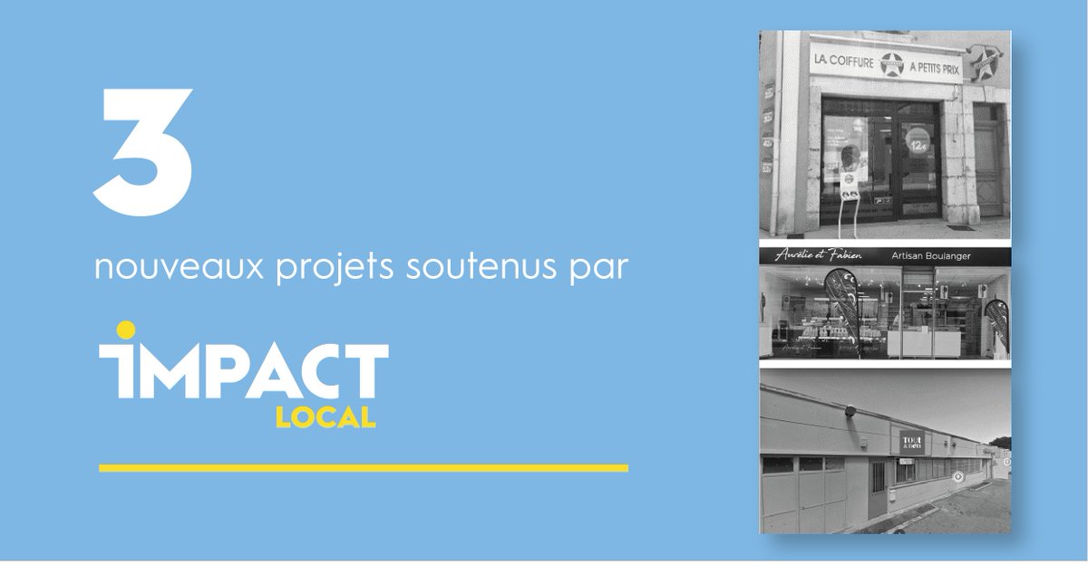 📣Nouveaux #décaissements
3 entrepreneurs vont pouvoir lancer leur projet grâce à notre #accompagnement 
➡️Gérald Bastian, gérant Tout &amp; Bon à Vallauris (06)
➡️Pierre Julien, gérant TCHIP à Brignoles (83)
➡️Boulangerie indépendante également décaissée à Saint-Richaumont (02)