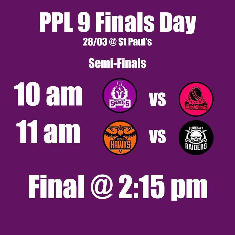 PPL_Tweets's tweet photo. #PPL9 finals day today... https://t.co/oiqTsaMYaW