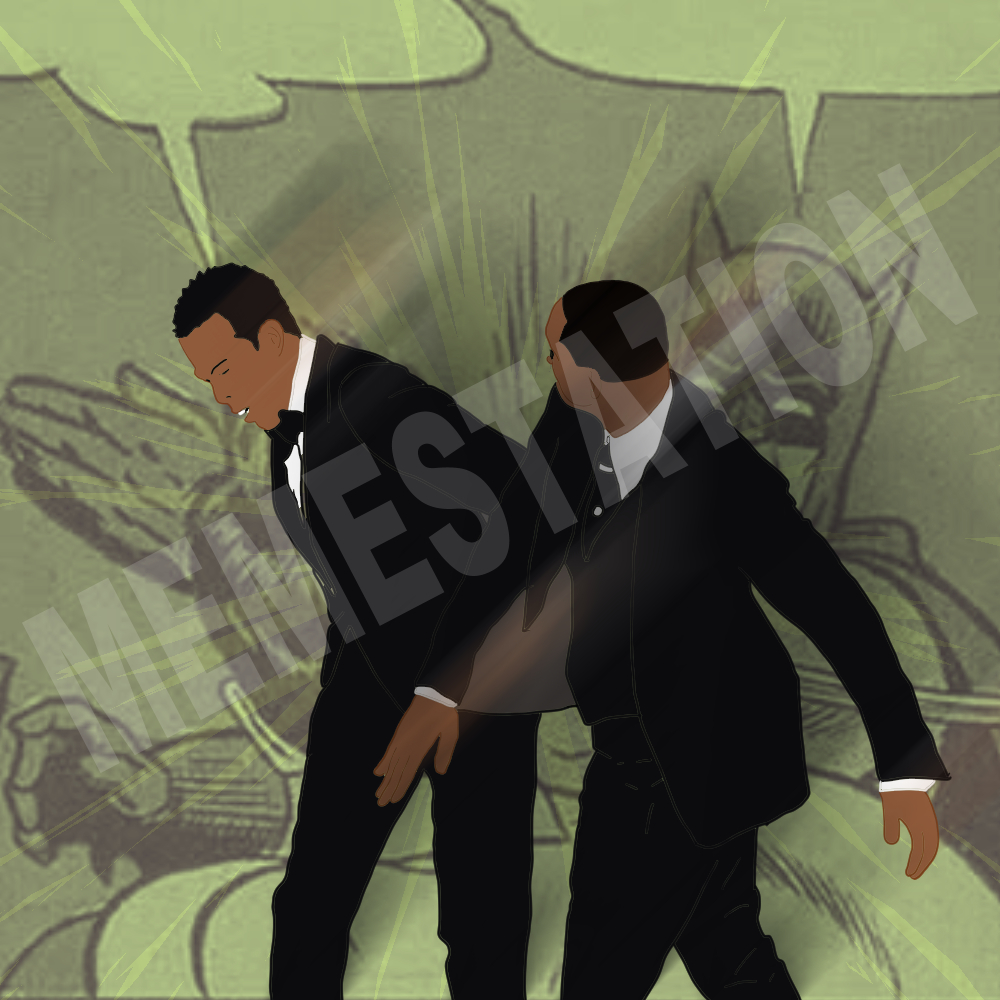 MemeSta40705608's tweet photo. Meme Codex Collection
#035 - Will Smith Slaps Chris Rock
Selling now at ⧫ 0.0069 ETH
#openseanft #nftart #nftcommunity #memenft #oscars2022 #willsmith #chrisrock 
Check it out at:
https://t.co/OkTFSpxETv https://t.co/LRonrL55a4