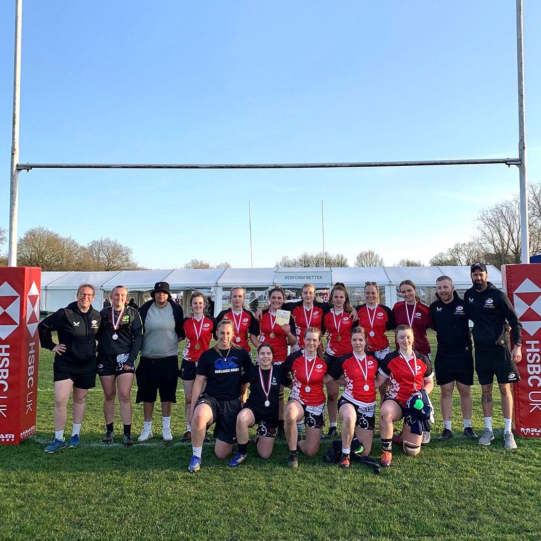 Congratulations to @OaklandsWomens who competed in the @RPNS7 on Friday and finished as U18 Runners-Up! 👏👏

#Wolfpack #OaklandsCollege