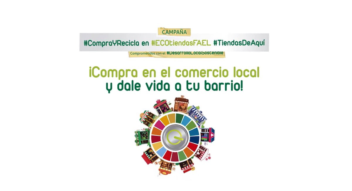 FAELinforma's tweet photo. 📹#EnVideo | AAEL/FAEL lanza el Spot publicitario “Abre la persiana y dale vida a tu barrio” dentro de la Campaña #CompraYRecicla en #ECOtiendasFAEL, #TiendasDeAquí

Visita la noticia y mira el video AQUÍ ➡️ https://t.co/2K6FdSNwMN

@EconomiaAnd https://t.co/kyjP4XKoiw