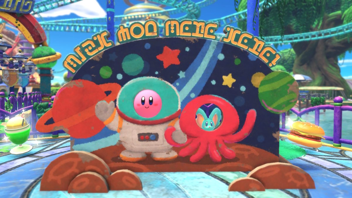 Luc4Magni's tweet photo. #Kirbyelaterraperduta #NintendoSwitch https://t.co/zaL3H7tgVd