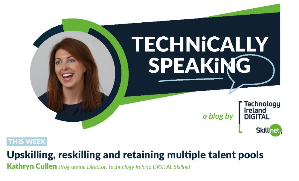 👩‍💻Upskilling, reskilling &amp; retaining multiple talent pools 
<a href="/KatieCullenB/">Kathryn Cullen</a>
 >> bit.ly/3JQDRio
Our programme director shares her insights. #technicallyspeaking #workforcedevelopment