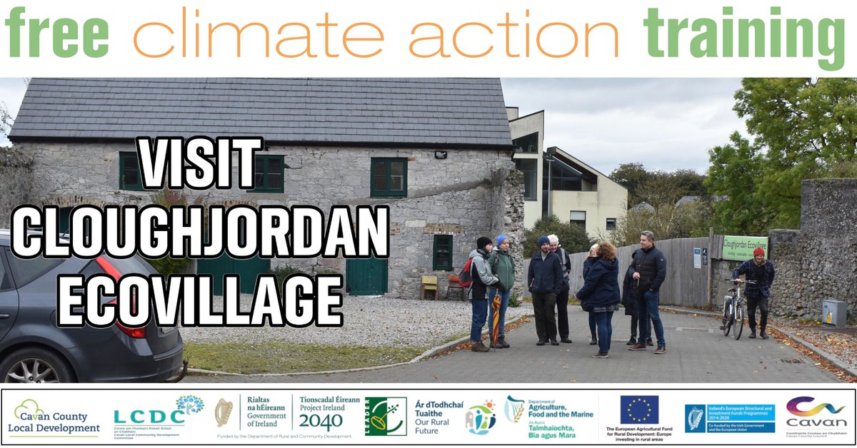Communities 4 Climate Action (@communities4ca) on Twitter photo Living in #Cavan want to know more about #climateaction
Here's an exciting opportunity to vist <a href="/CjnEcovillage/">Clough Ecovillage</a>
SIGN UP FOR YOUR FREE TRAINING from <a href="/Breffni_Int/">Cavan County Local Development</a> here bit.ly/34PJWMw
<a href="/cavancoco/">Cavan County Council</a> <a href="/cavancomforum/">Cavan Community</a> <a href="/PPNCavan/">CavanPPN</a> <a href="/CavanLibrary/">Cavan Library Service</a> Living in #Cavan want to know more about #climateaction
Here's an exciting opportunity to vist <a href="/CjnEcovillage/">Clough Ecovillage</a>
SIGN UP FOR YOUR FREE TRAINING from <a href="/Breffni_Int/">Cavan County Local Development</a> here bit.ly/34PJWMw
<a href="/cavancoco/">Cavan County Council</a> <a href="/cavancomforum/">Cavan Community</a> <a href="/PPNCavan/">CavanPPN</a> <a href="/CavanLibrary/">Cavan Library Service</a>