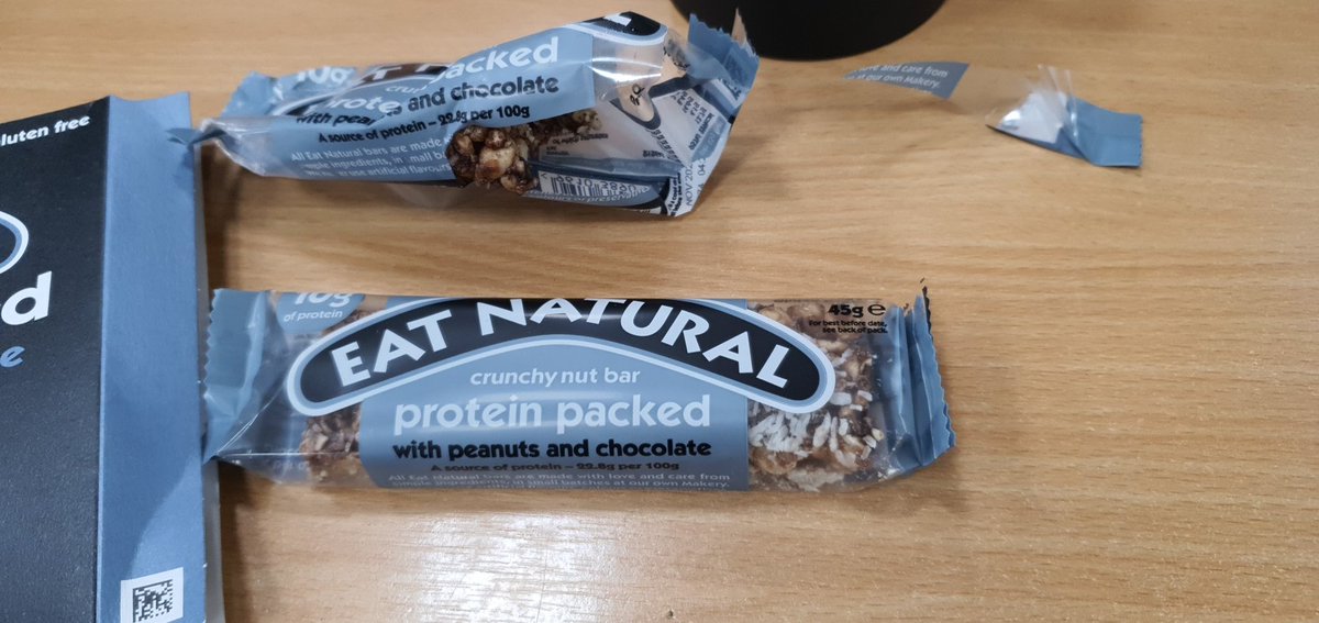 AllanSullivan's tweet photo. @EatNaturalBars bit into my peanut and "chocolate" bar and it's full of coconut! As is every other bar in the pack... https://t.co/3kRzmsfEWY