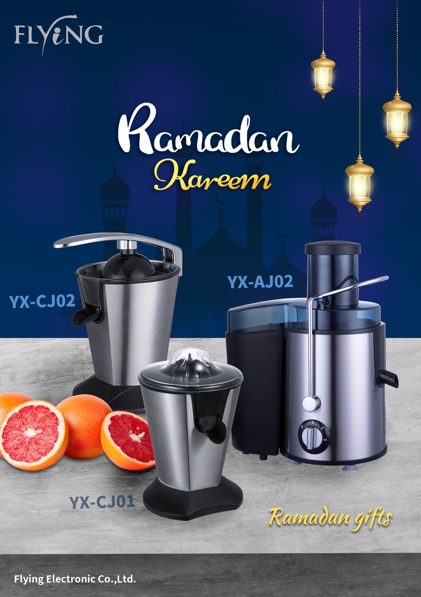 FlyingElectron1's tweet photo. RAMADAN KAREEM to my all friend.
We have amazing discounts stating from 28th March until to 9th April 2022. 
Welcome to add me number to get catalogue.+86 18948973033
#kitchenappliances #homeappliances #smallkitchenappliances #ramadankareem https://t.co/QXJaiOV9GJ