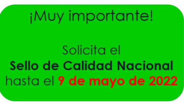 📣EL SNA eTwinning establece en España la fecha 9 de mayo de 2022, como fecha límite para solicitar Sello de Calidad Nacional. 

ℹ️Más información en el siguiente artículo 👉

🔗etwinning.es/es/plazo-limit…