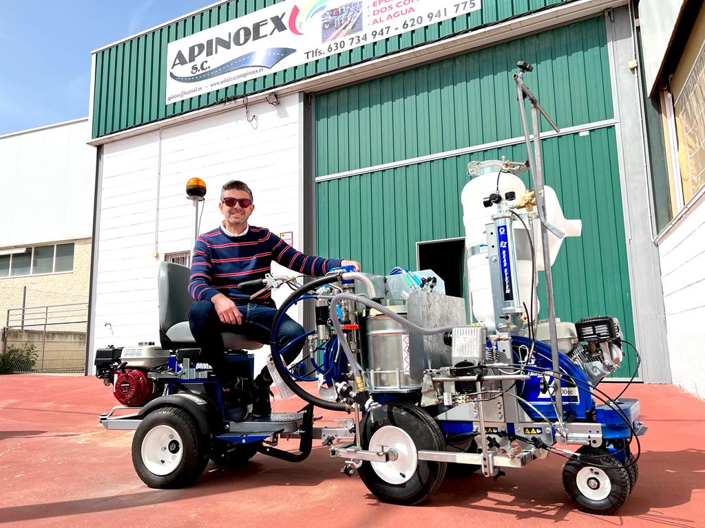 TECMAPROsl's tweet photo. Entregamos a nuestros amigos de Aplicaciones de Pintura Norte de Extremadura APINOEX
👉 Bicomtrafic 200DC HP Reflexive + LineDriver 200 DC
👉 LineLazer ES 2000 + LineDriver ES (eléctricos/batería)
Más info: https://t.co/IzQaXzu0EX
comercial@tecmapro.com https://t.co/lQnPLOxWzZ