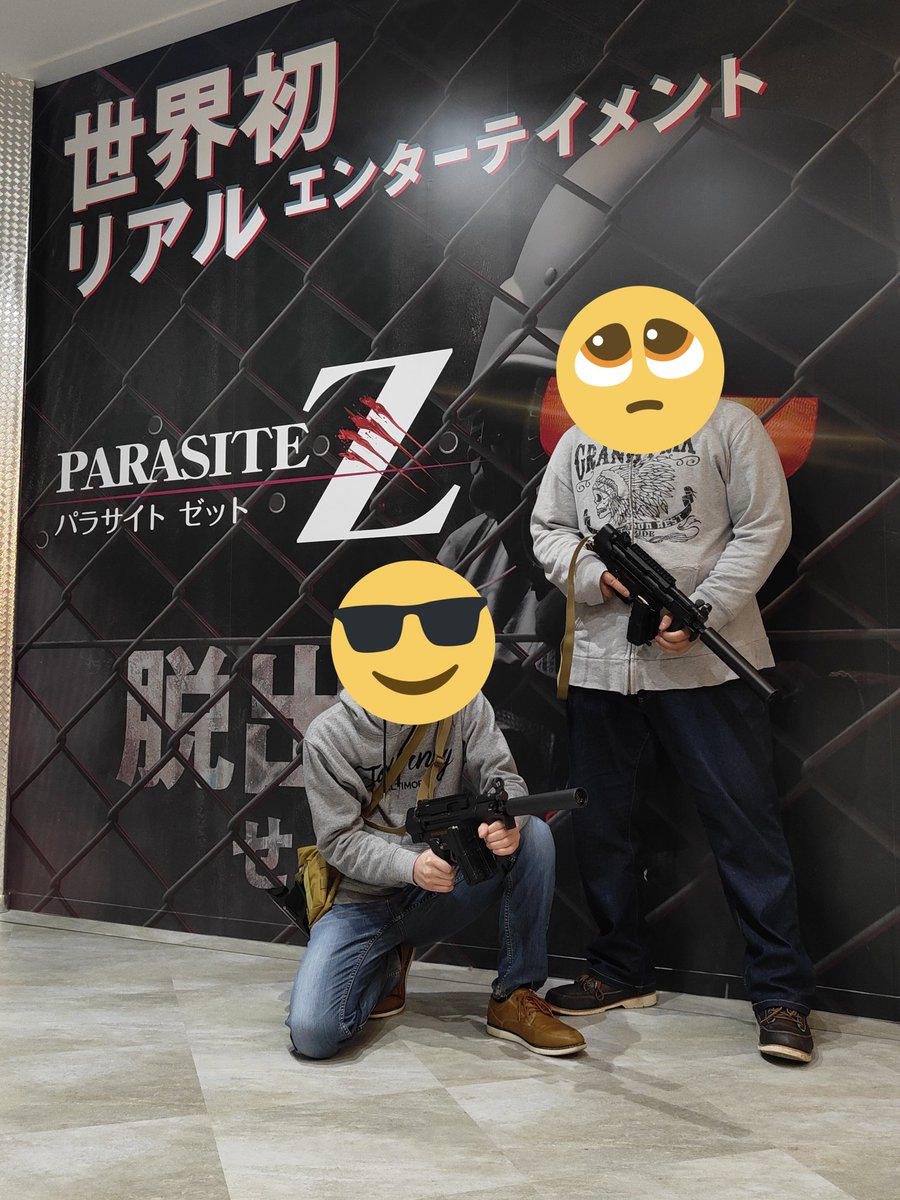 usj1118's tweet photo. パラサイトZシーズン2納めてきました！！！

4回目でもうほぼ脱出成功！というとこまで行ったんですが死亡しましたw

もうちょっと長い期間開催してくれたらかぐや様は告らせたい展とハシゴできたのに…！！！

さようならパラサイトZ…

サバゲーや謎解き好きの方は急げ！！！

#パラサイトZ https://t.co/6ozdXlybUA