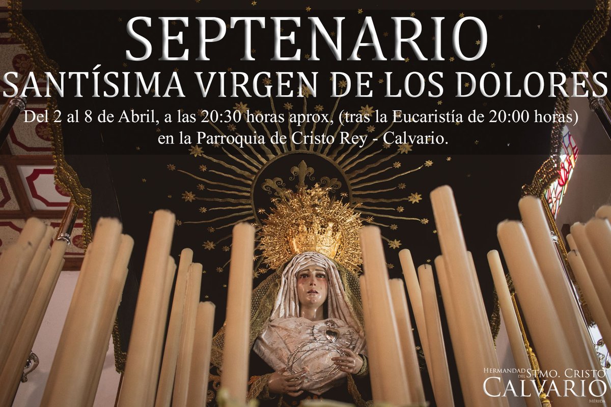 Hermandad del Calvario -Oficial- tweet media