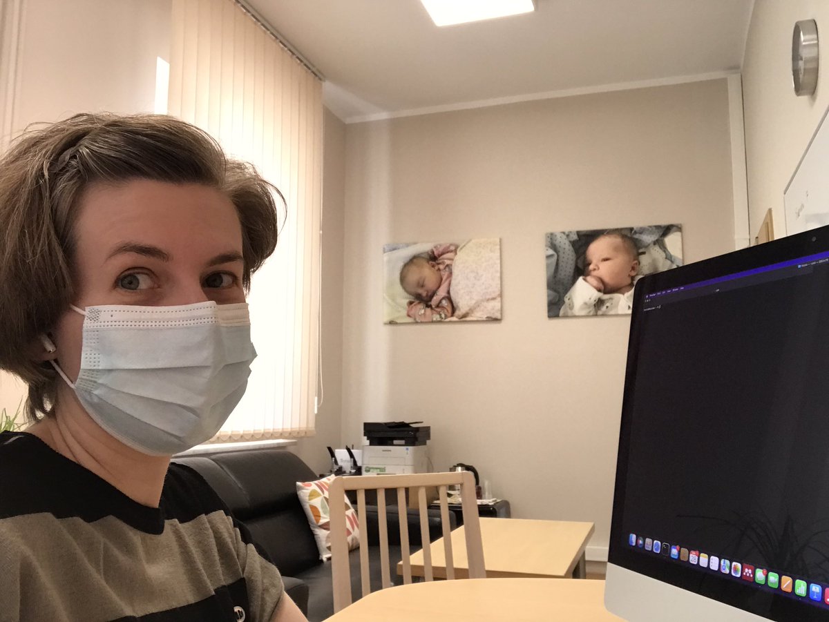Finally back to the office after a year of maternity leave