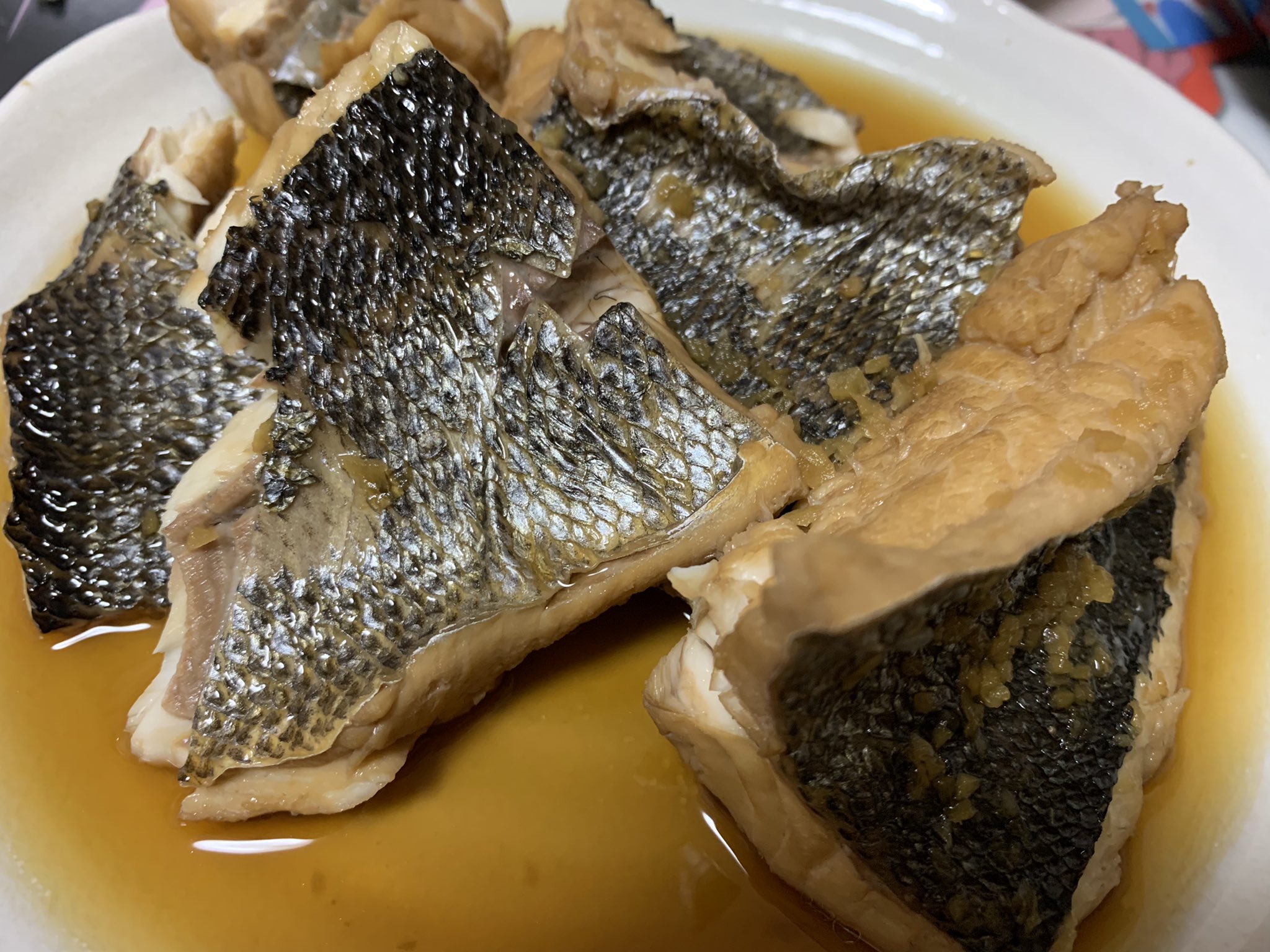 تويتر 金色の王国民 على تويتر 夜ご飯 スズキの煮付け ホヤポン酢 スズキのあら汁 T Co Hppxs7mcoz