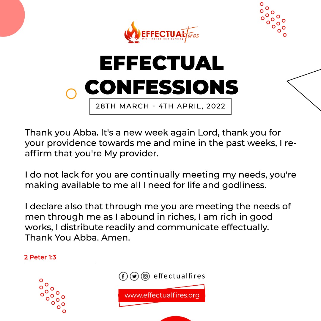 effectualnation's tweet photo. Hello Friends,

Welcome to a New week!

We go into the week abounding unto every good work!

We Believe therefore we Speak 🙏

#providence #provider #abound
#effectualbeliever #godliness #effectualconfessions #zoe #effectuallife https://t.co/KA592nA7Aw