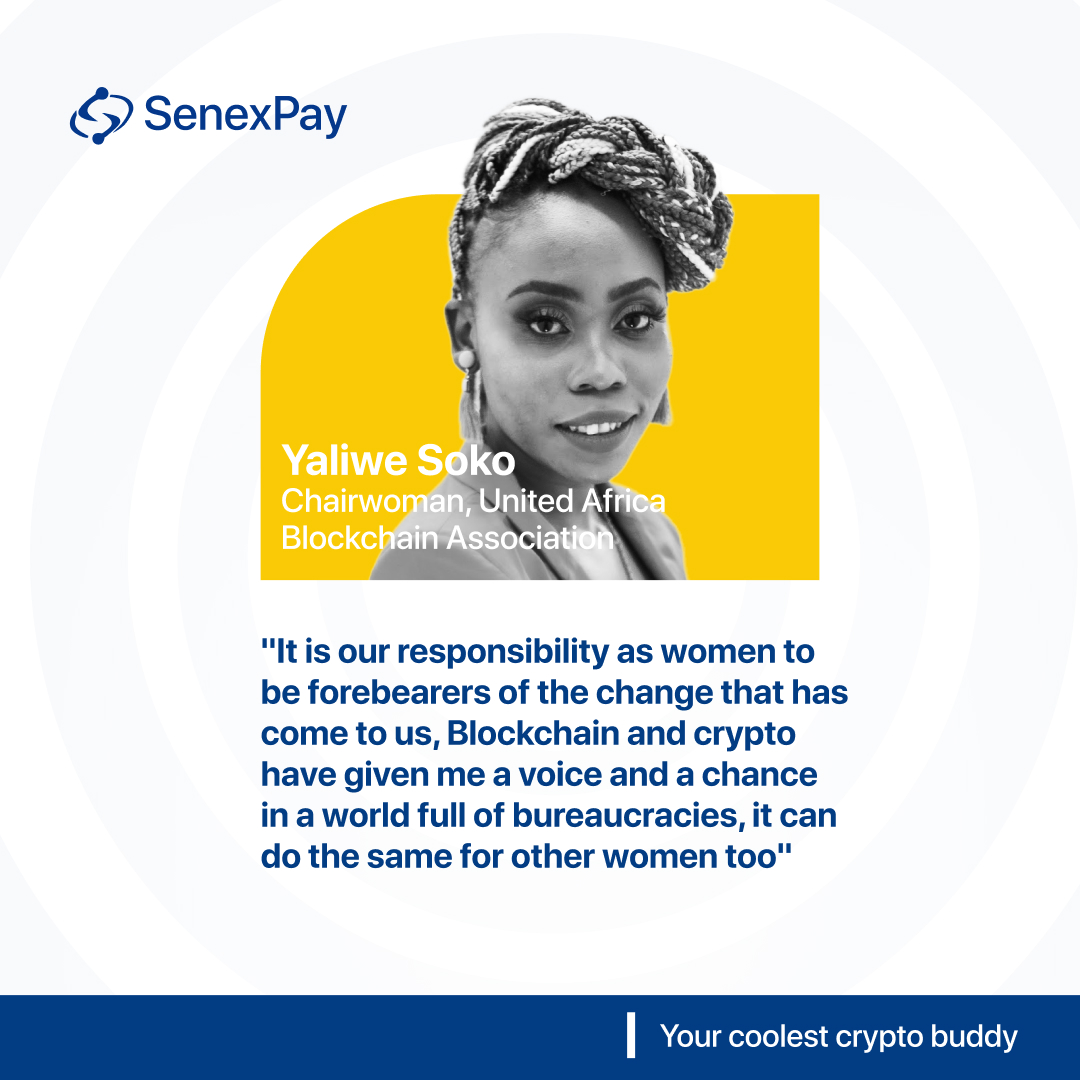 senexpay's tweet photo. Retweet this for a lady to see, and also attend our "Women Can Crypto" event to learn how to get into the crypto space from other leading women in the space. 

We are giving out $10 worth of crypto to 30 women to kickstart their crypto journey. 
Check the thread for details https://t.co/NioQUJLIHc