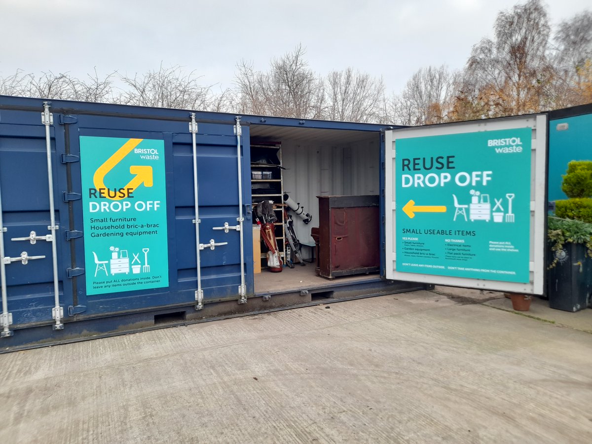 BristolWaste's tweet photo. Do you know about the Little Reuse Shop at the St Philip's Recycling Centre? Pop in whenever you're using the recycling centre to drop off usable but unwanted items or discover a new treasure to take home! #Bristol  #Reuse #WasteNothing https://t.co/R6t2yUQXC0
