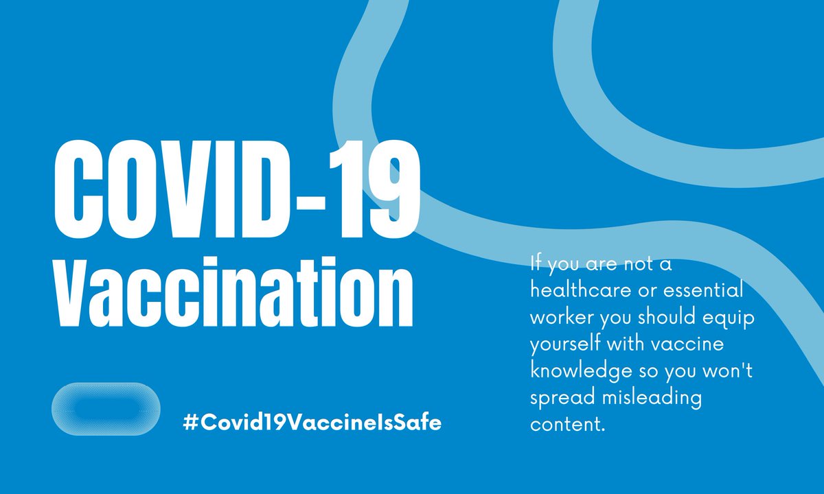 DestinyAmeh2's tweet photo. Get covid-19 vaccine knowledge to avoid misleading people when it comes to vaccination. 

#Covid19VaccineIsSafe
#getknowledge
#getvaccinated https://t.co/0eM6Zti9Gx