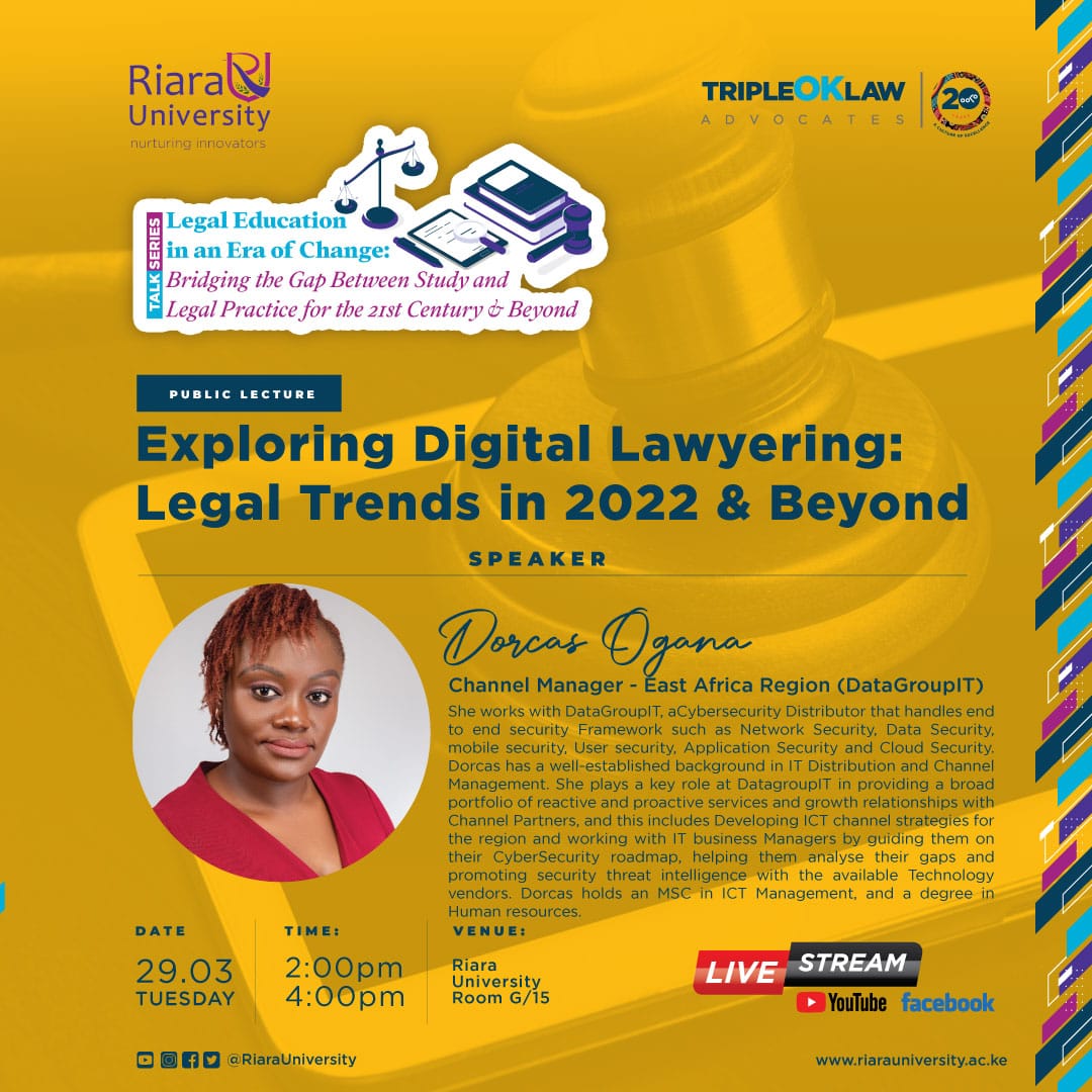 TripleOKLawLLP's tweet photo. One more day. Do not be left out! 
Get to know our panellists who will explore ‘Digital Lawyering: Legal Trends in 2022 &amp; Beyond’. 
There is still time to sign up for this talk, taking place tomorrow at 2:00PM! Register here: https://t.co/IqchRvbGoV https://t.co/QFIvAOkihF